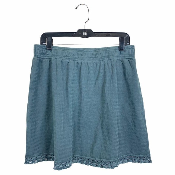 Woolrich Small Petite mini micro Skirt 100% Cotton - Picture 1 of 7